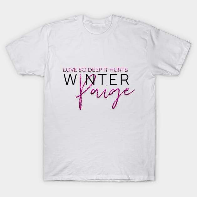 Winter Paige Logo T-Shirt by whitney2202